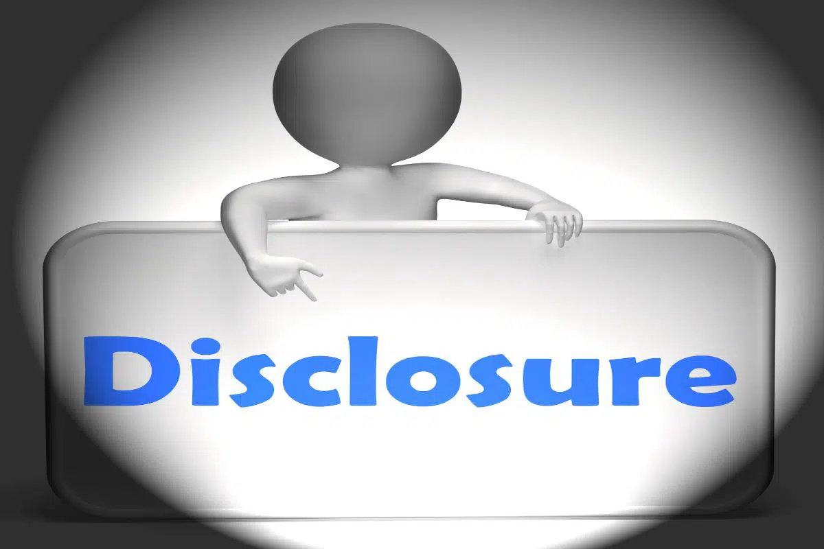 disclosure