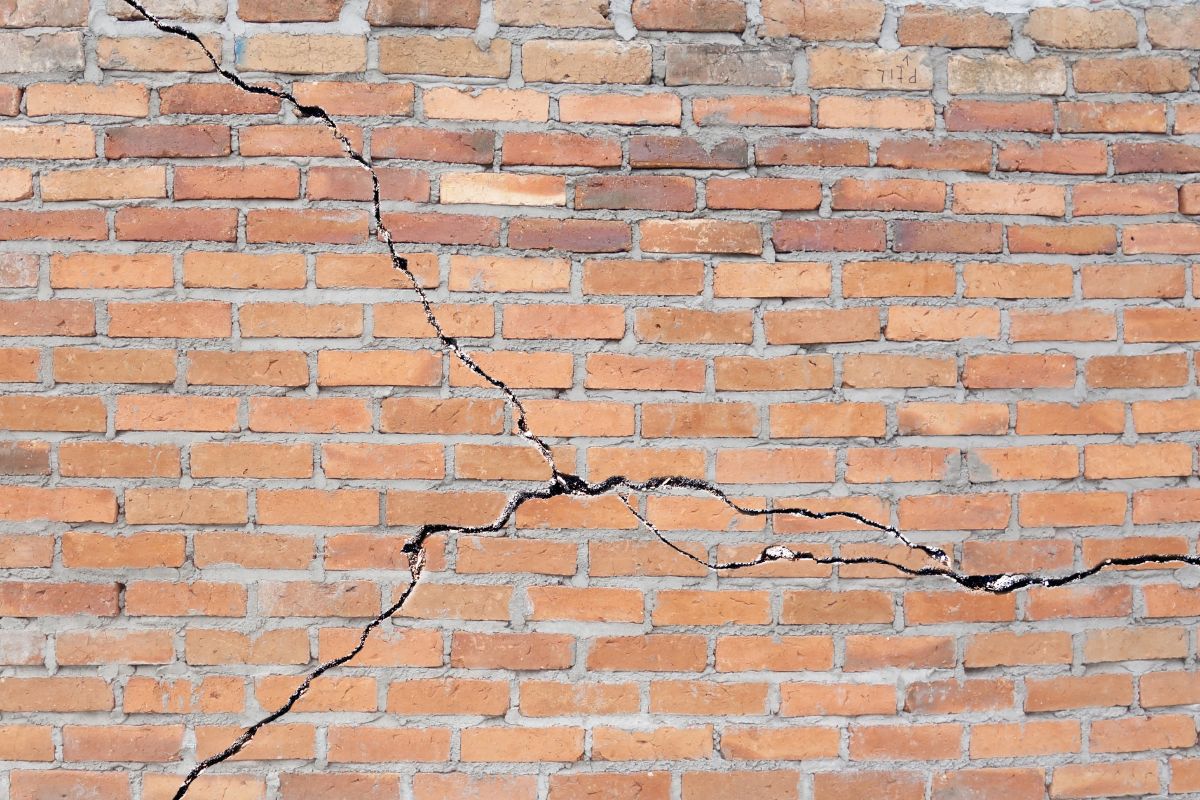 brick wall property defects